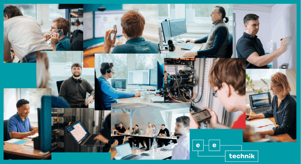 Fotocollage Karriereseite